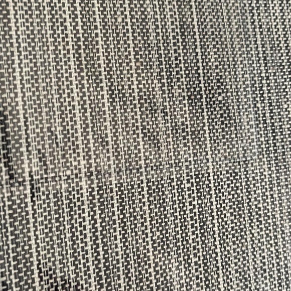 Our Table Round Tablecloth in navy/white. 70”. Cotton mix. - Picture 3 of 5